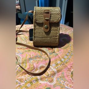 Small Rattan handbag